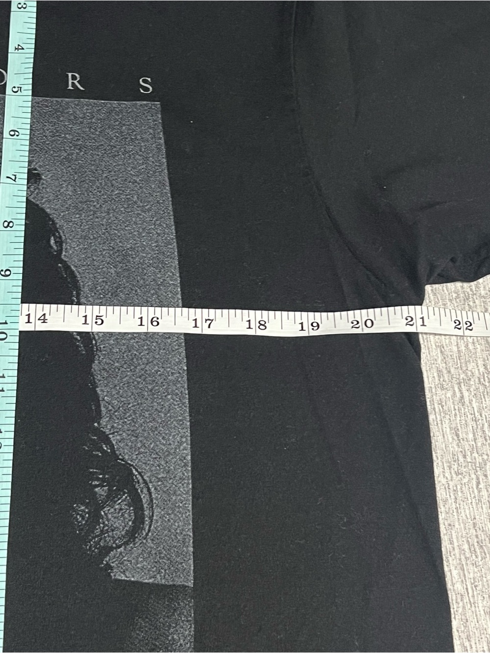 The Doors Jim Morrison Black Graphic Tee - Men’s Short Sleeve Shirt - Picture 6 of 7